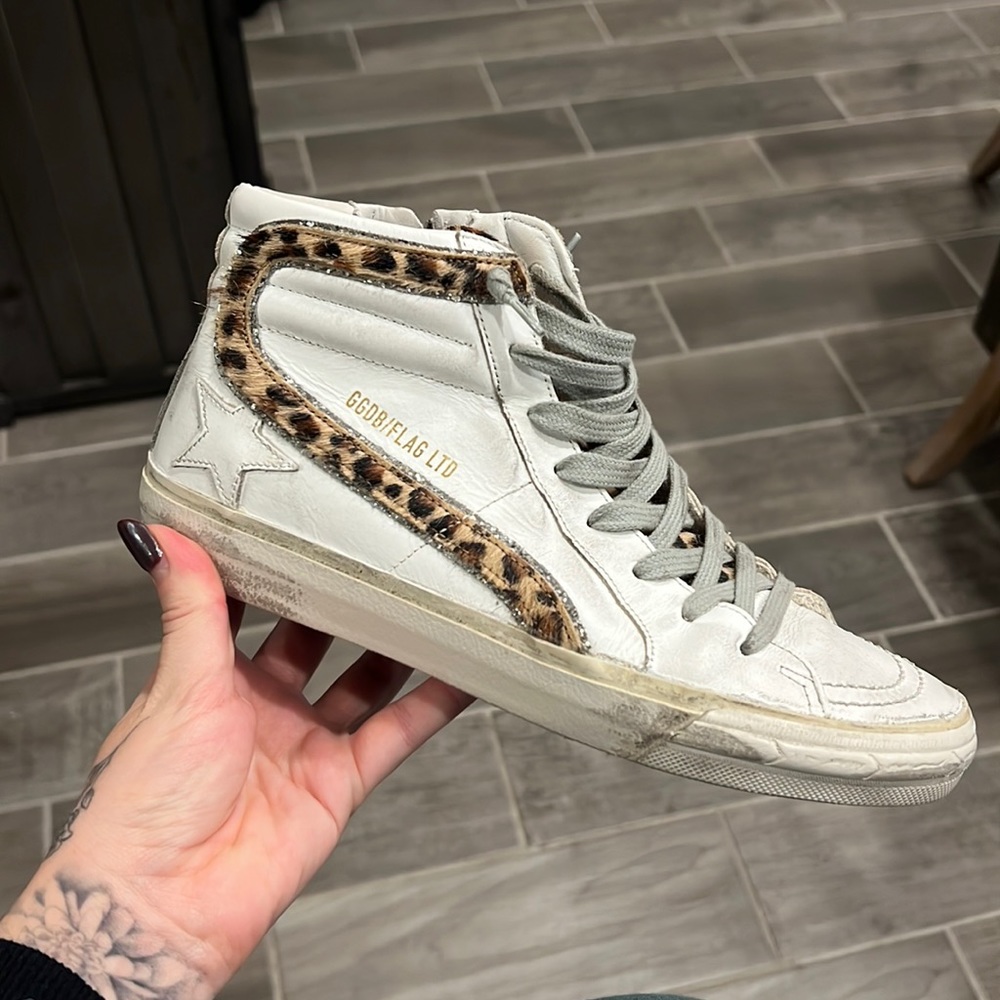 High top golden goose